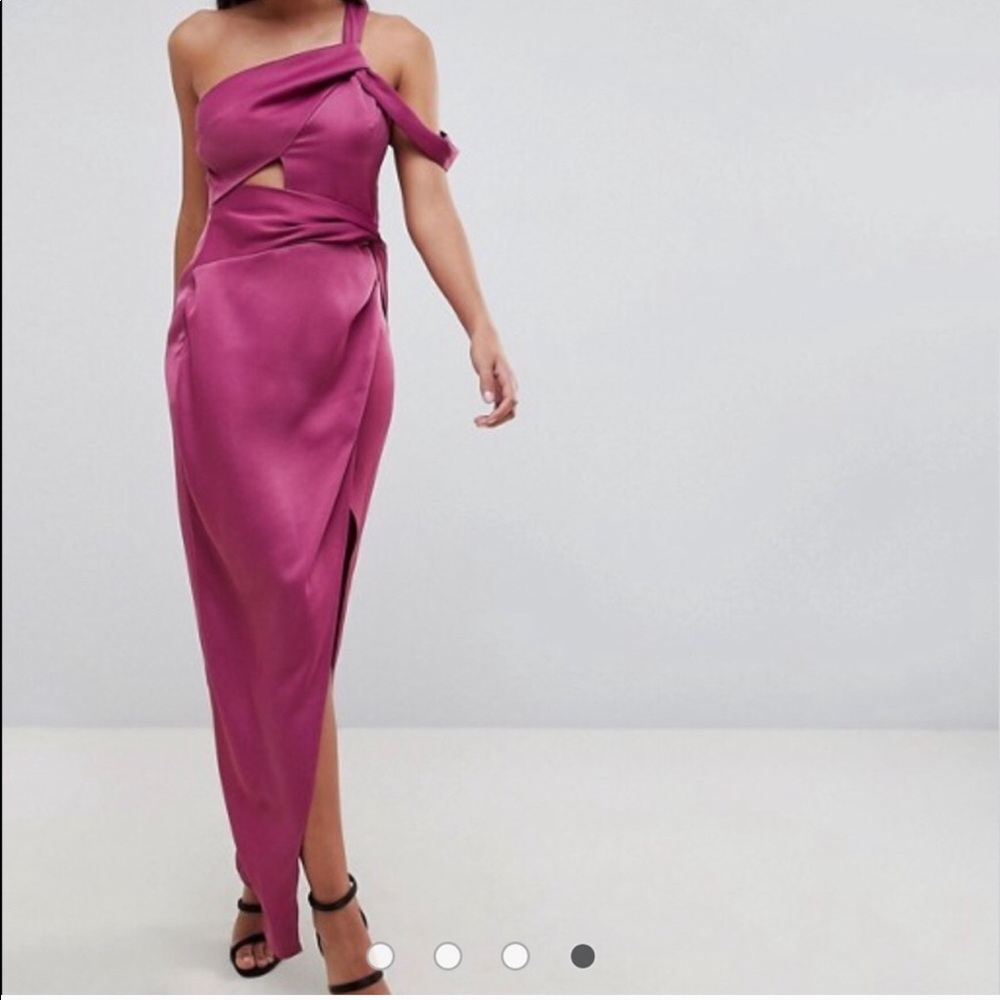 Satin dress